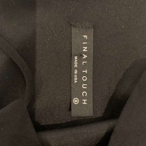 Final Touch - Black Tank Dress - Picture 3 of 3